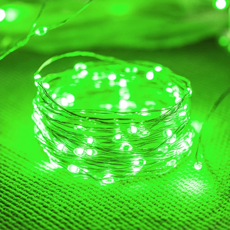 LED String Light 1/2/3/5/10M Waterproof String Lights Holiday Decoration Fairy Lights Outdoor Garden Christmas String Lights