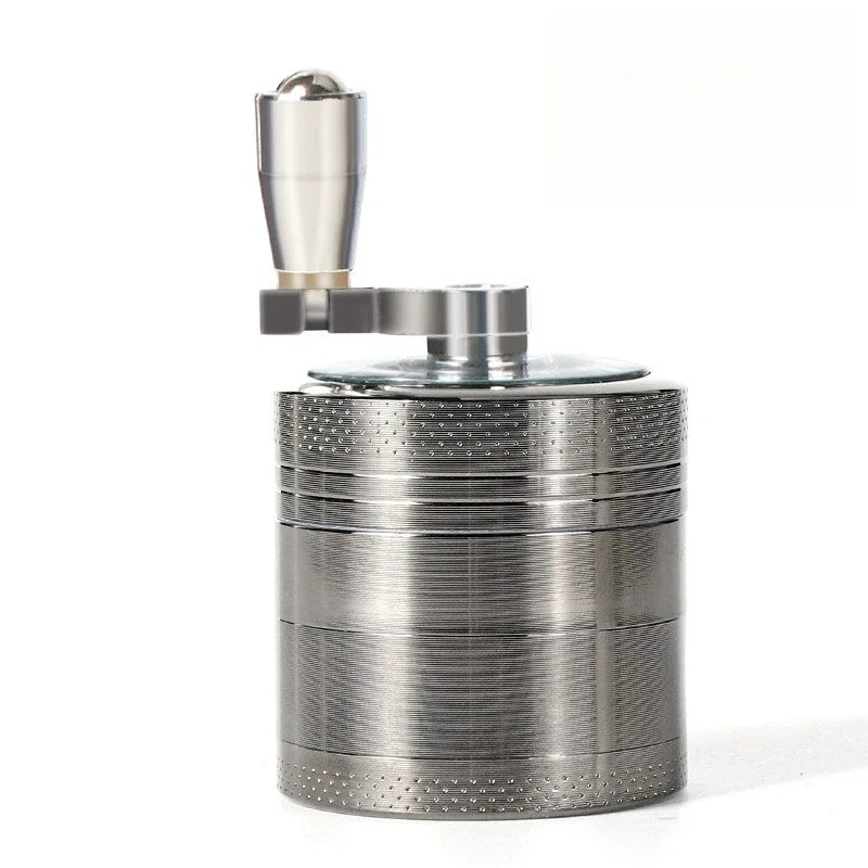 Hard Spices Metal Dry Crusher Grinder 1.9 Inch Hand Tool for Nutmeg Ginger Rock Salt Peppercorns Spice Grinder Kitchen