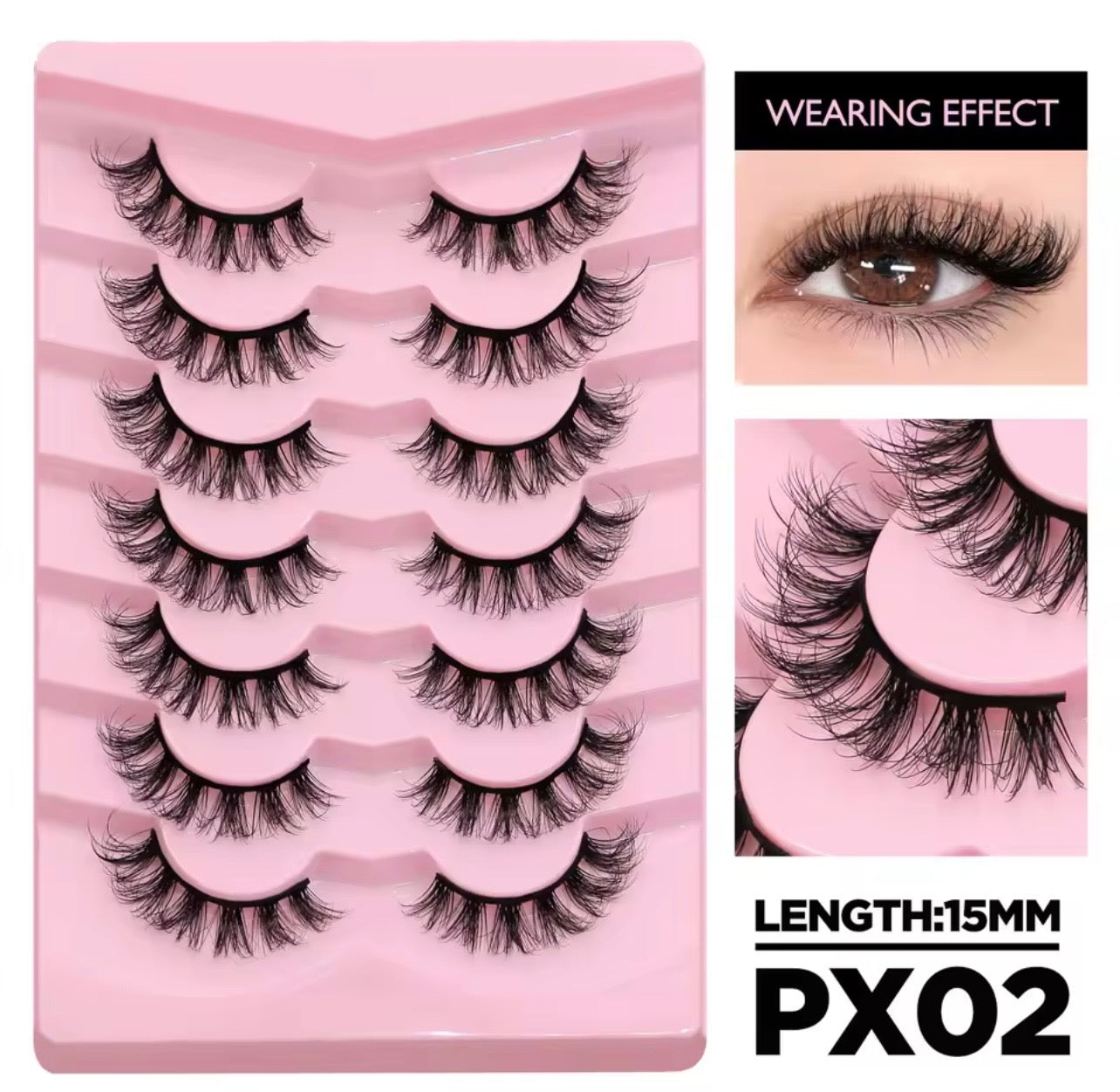 ✨ Veloura Waterproof Lashes