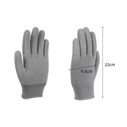 Nylon Gloves Breathable Non-Slip for Cycling Fishing Camping Unisex Multicolor Work Protection Labor Protection Gloves