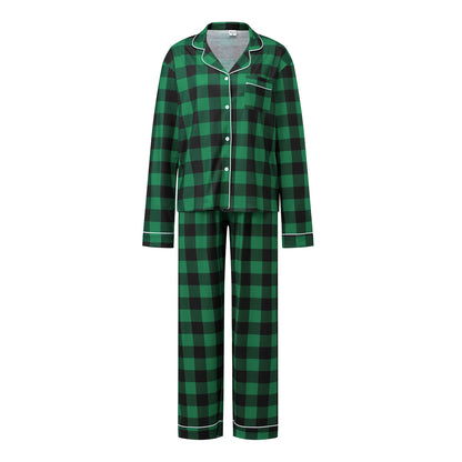 Family Matching Clothes Christmas Pajamas Mother Kids Plaid Pyjamas Set Look Sleepwear Mother And Daughter Father Son Outfits