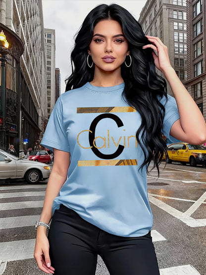 Calvin Letter Print Women's