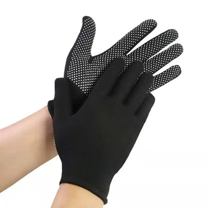Nylon Gloves Breathable Non-Slip for Cycling Fishing Camping Unisex Multicolor Work Protection Labor Protection Gloves