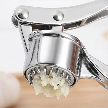 3-in-1 Aluminum Alloy Garlic Press, Nut Cracker & Bottle Opener. 18x5cm, Heavy Duty, Multipurpose Tool