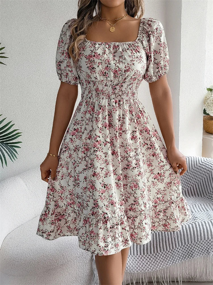 Veloura Msfilia Leisure Square Collar Spring Summer