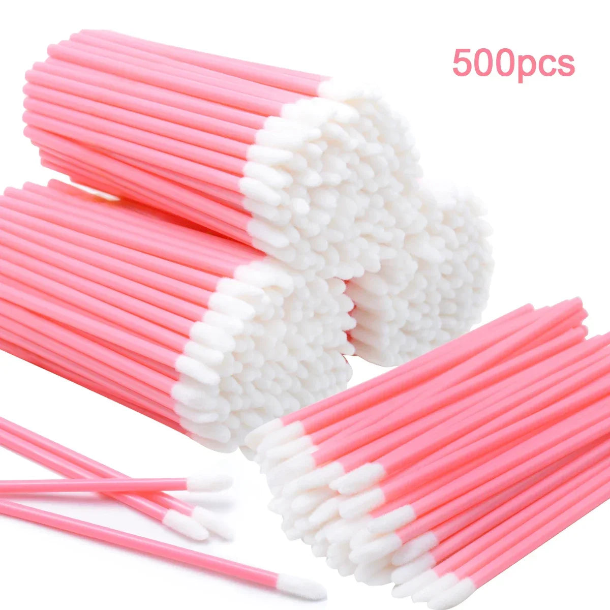 Wholesale 500pcs Gloss Portable Lipstick Disposable Lip Brushes Portable Makeup  ApplicatorsBrushes  Daily Beauty Accessories
