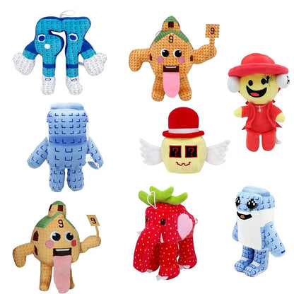 New 2016 Blue Plush Toy STEAL a BRAINROT Cute House Doll Soft Toys for Kids Game Surrounding Birthday Gifts