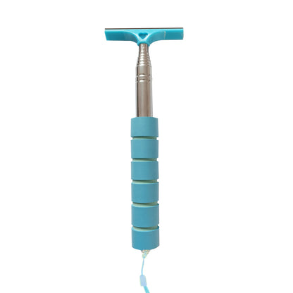 Car Rearview Mirror Wiper Telescopic Handle Car Rearview Mirror Wiper Durable Stainless Auto Glass Cleaning Tools Cleaning Brush