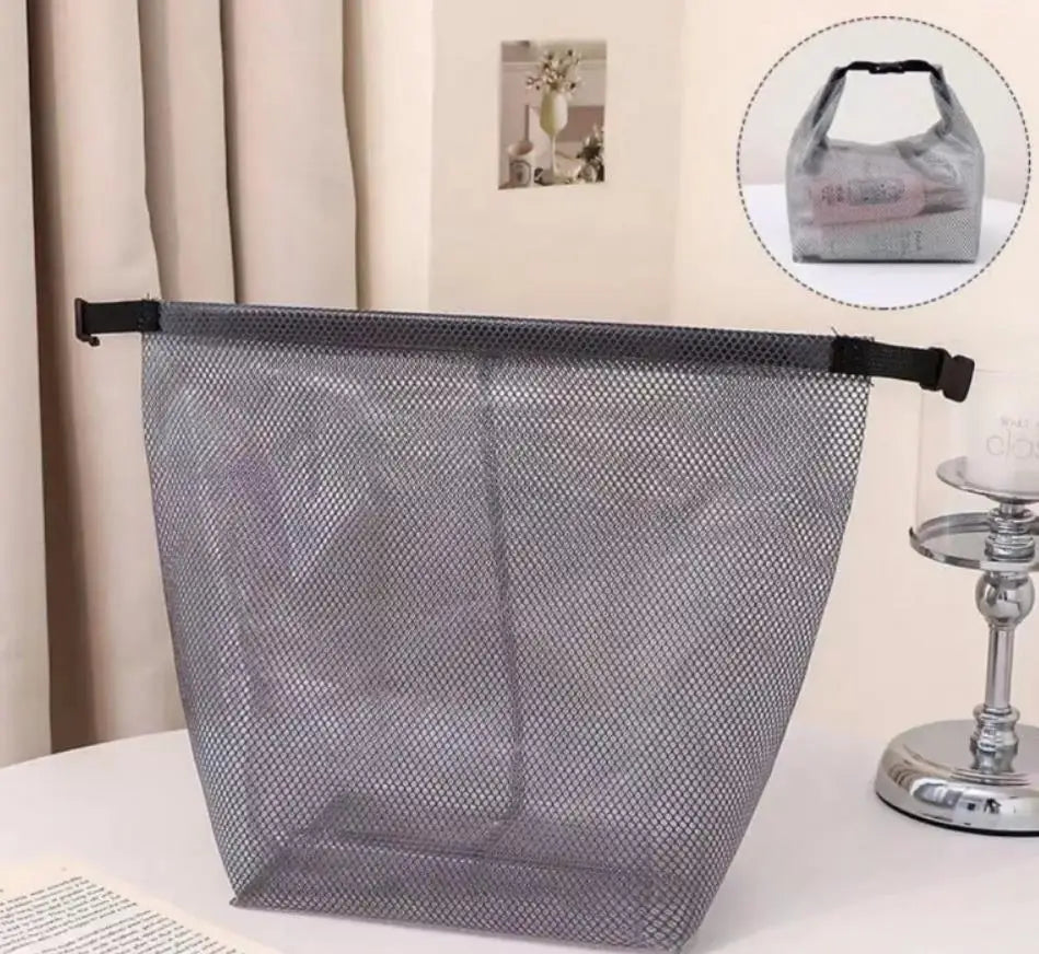 Waterproof Storage Bag, Fitness Clothing, Swimming Bathroom, Large Capacity Drawstring, Men's And Women's Outdoor Toiletries Bag