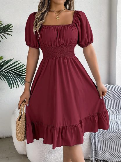 Veloura Msfilia Leisure Square Collar Spring Summer
