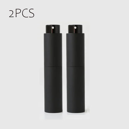 2Pcs 10ML Mini Cologne Spray Perfume Bottle Plastic Atomizer Pocket Size Refill Sample Empty  Portable Fragrance Dispenser