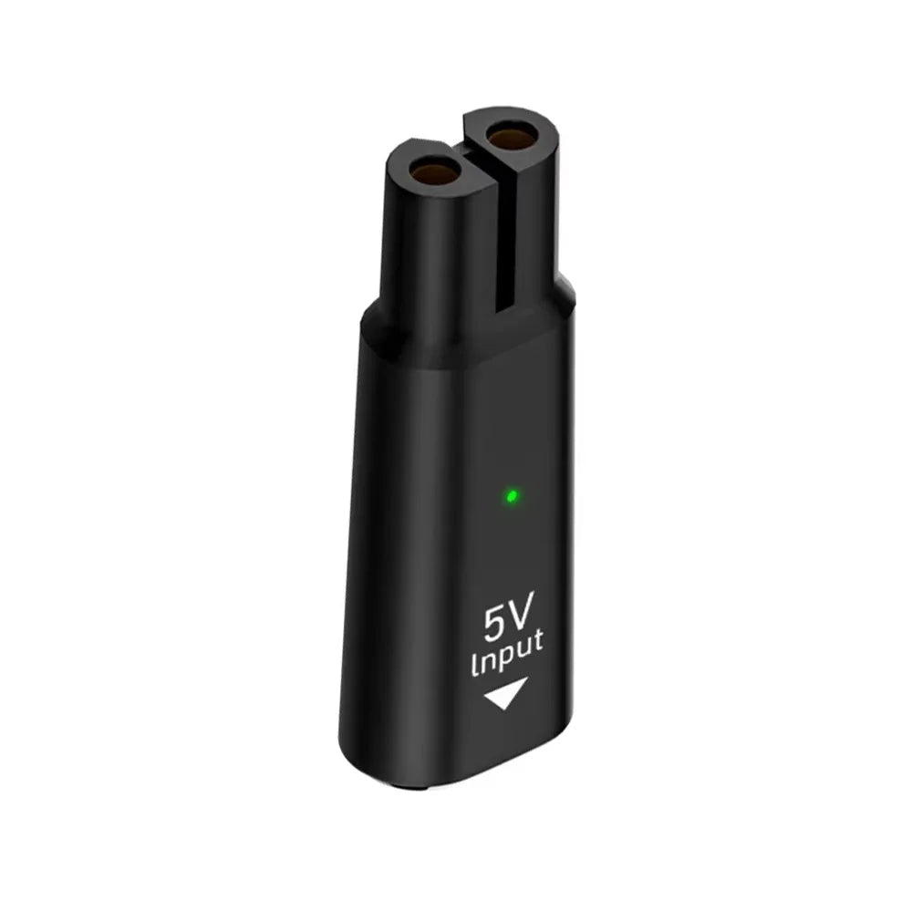 5V Type-C Shaver Charger Adapter Universal Portable Shaver Charging Converter for QP2724 QP2834 BT3230 MG7910 MG5910 X3001 X3052