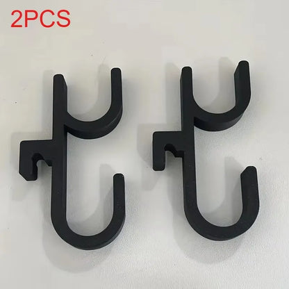 2Pcs Car Umbrella Hooks - Trunk Hangers, Universal for Sedans with No-Drill Installation, Multi-Functional Seat Back Storage Racks