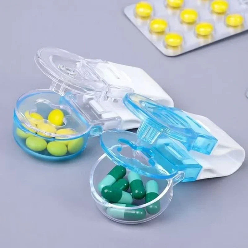 Portable Pill Taker Anti Pollution Medication Pack Opener No Contact Easy To Take Out Pills From Pack For Vitamins Pill Popper