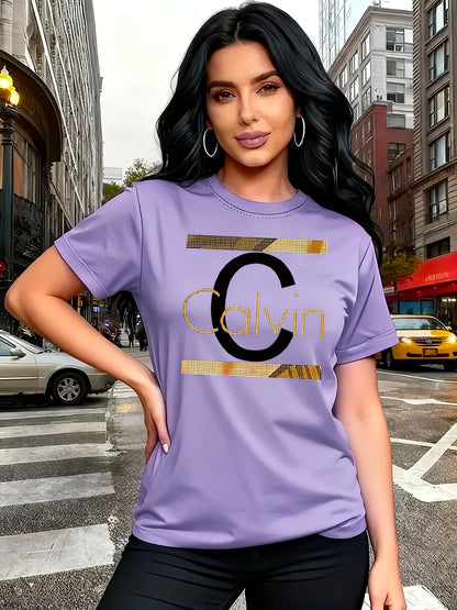 Calvin Letter Print Women's