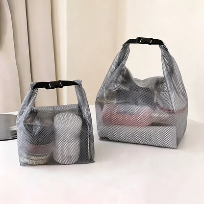 Waterproof Storage Bag, Fitness Clothing, Swimming Bathroom, Large Capacity Drawstring, Men's And Women's Outdoor Toiletries Bag