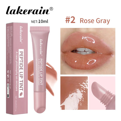 10ml Mirror Lip Glaze Moisturizes Jelly Lip Enrichment Oil Lasting Water Light Glass Lip Oil Remove Line Lip Protection Serum