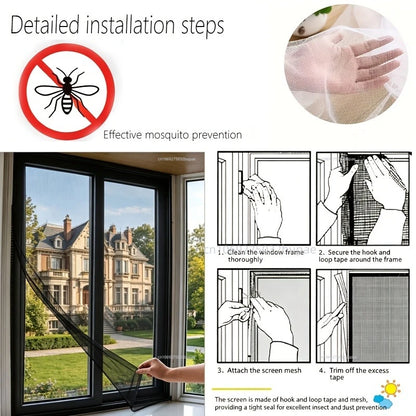 Anti Mosquito Net Indoor Insect Net Anti Mosquito Window Protector Tulle Curtain Door Curtains Nets Home Textile Garden