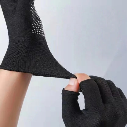 Nylon Gloves Breathable Non-Slip for Cycling Fishing Camping Unisex Multicolor Work Protection Labor Protection Gloves