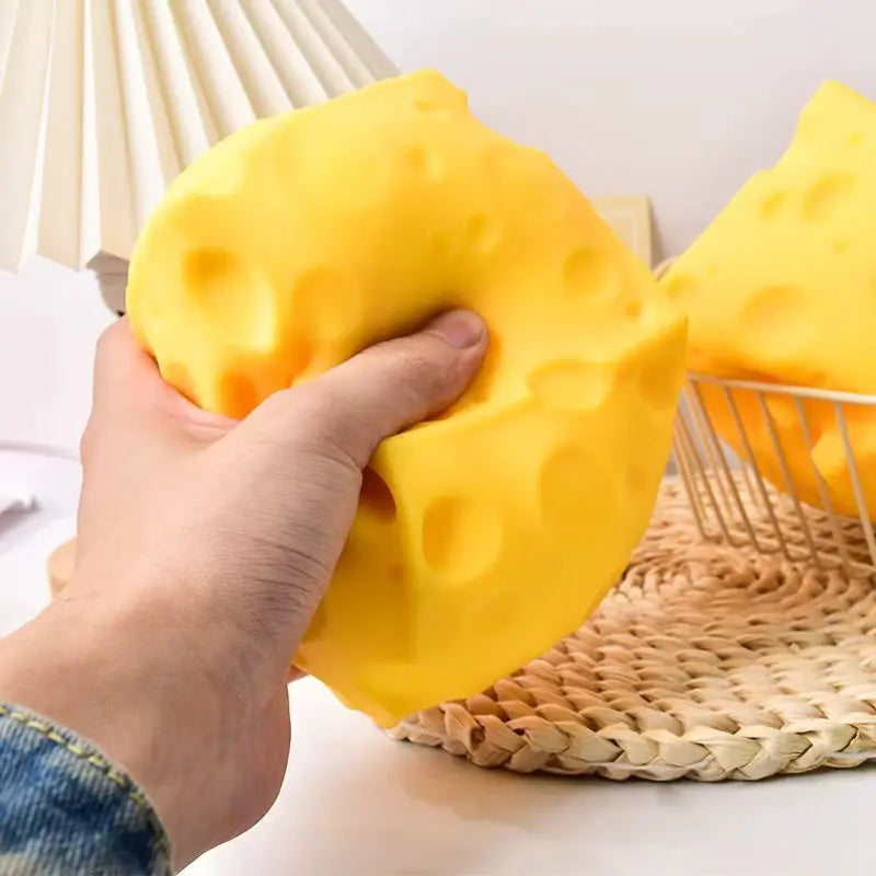 Trending Super Large Brain Stress Relief Squishy Toy Slow Rebound Cheese Brain Ball Squeeze Toy Perfect Festival Surprise Gifts