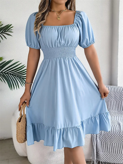 Veloura Msfilia Leisure Square Collar Spring Summer