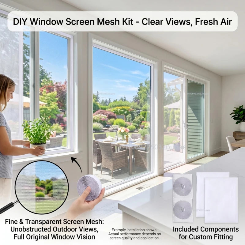 Anti Mosquito Net Indoor Insect Net Anti Mosquito Window Protector Tulle Curtain Door Curtains Nets Home Textile Garden