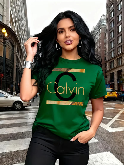 Calvin Letter Print Women's