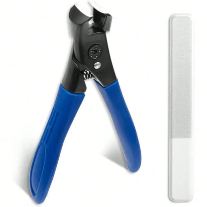 Oversized Toenail Clippers For Adults With Thick Hard And Ingrown Nails Heavy Duty Wide Jaw Design With Anti Slip Long Handle For Men And Seniors