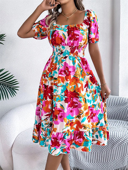 Veloura Msfilia Leisure Square Collar Spring Summer