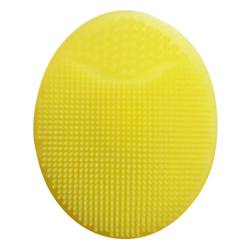 Silicone Shampoo Brush for Baby Infant Bathing Soft Silicone Boys Kids Shower Brush Head Hair Washing Massage Brushes Wipe Comb