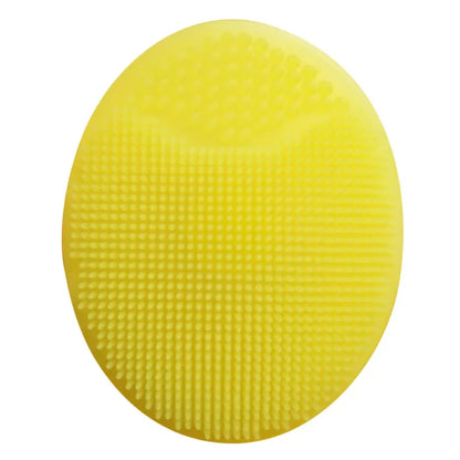 Silicone Shampoo Brush for Baby Infant Bathing Soft Silicone Boys Kids Shower Brush Head Hair Washing Massage Brushes Wipe Comb