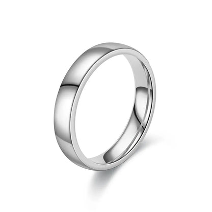 Gold Plated Ring Colour Fashion Women's Simple Couple's Wedding Ring Engagement Jewellery Gift