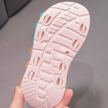 Kids Sandals for Boys Girls Soft Beach Shoes Breathable Summer Sandals for Toddlers Children Non-Slip Outdoor Play Shoes