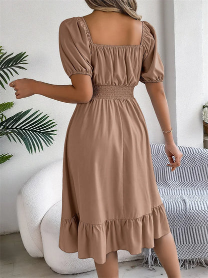 Veloura Msfilia Leisure Square Collar Spring Summer
