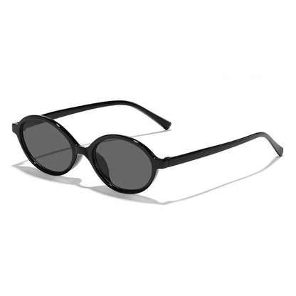 Sexy Small Oval Leopard Sunglasses Women Lovely Ins No Makeup Plain Glasses Frame Men Eyewear Cute Decorative Computer Glasses