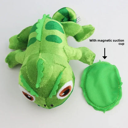 2026 Pascal Rapunzel Chameleon Lying Shoulder Plushie Toy Stuffed Doll Plush Toys Kawaii Pascal Decor Boys Girls Birthday Gift