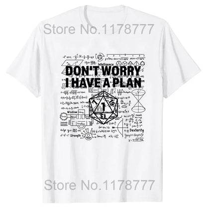 Retro Vintage ADHD&D Roll for Concentration Funny Gamer Dungeons DM RPG Dice Dragon T Shirts Summer Streetwear Gifts T-shirt Men