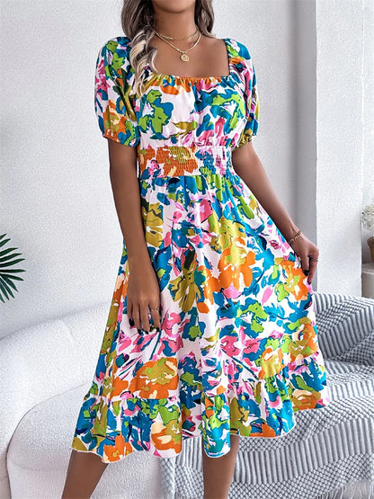 Veloura Msfilia Leisure Square Collar Spring Summer