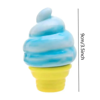 Cube By Schylling Sensory Squeeze Toy Ice Cream Color Squishy Stress Relief Fidget Toys Children Adults Collectable