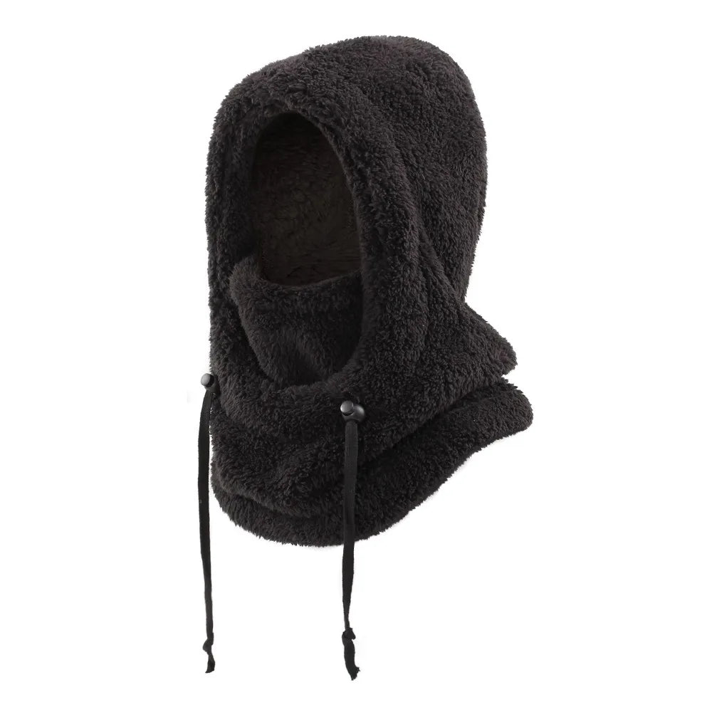 Unisex Plush Balaclava Hats Windproof Warm Ear Protection Cap Children's Hats