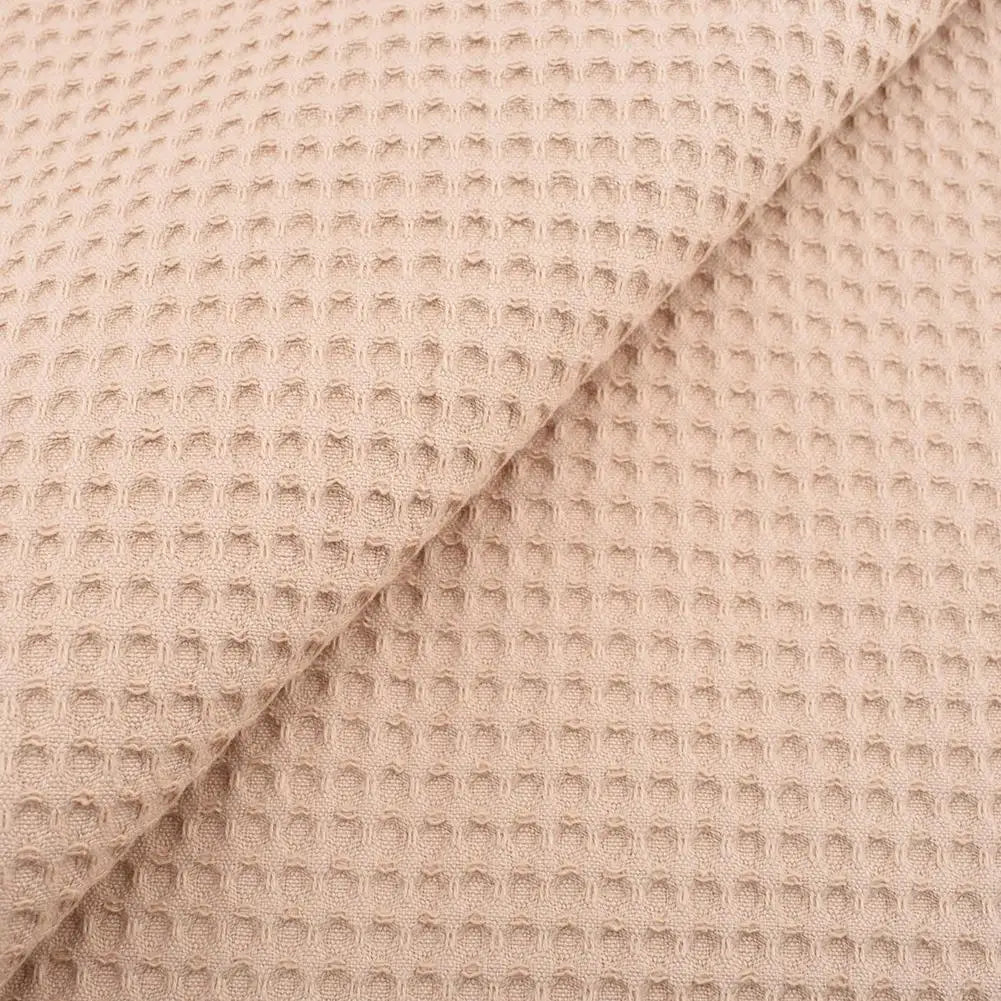 Chainho,Soft Waffle Fabric,Solid Color,DIY Quilting Sewing Material,For Sleepwear,Bathrobes,Pillowcase,Cushion,5 Color Series