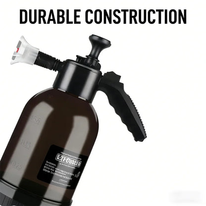 Car washing spray pot foam spray pot 2L spray type with pressure relief valve for household car spray hand pressure spray pot