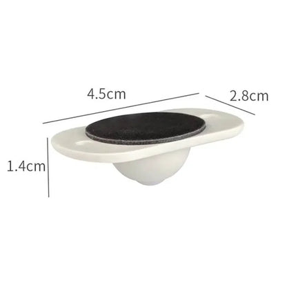 Self Adhesive Caster Mini Swivel Wheels Stainless Steel Universal 360 Degree Rotation Pulley for Furniture Storage Box