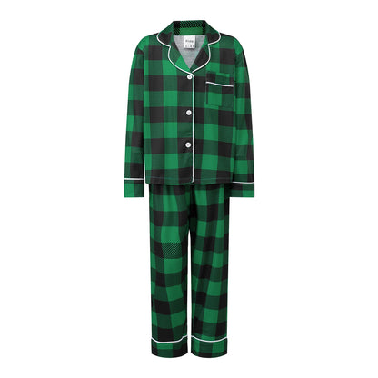 Family Matching Clothes Christmas Pajamas Mother Kids Plaid Pyjamas Set Look Sleepwear Mother And Daughter Father Son Outfits