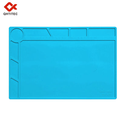 Anti-static ESD Soldering Silicone Mat Heat-Resistant Work Pad For Hot Air Gun Soldering Station Repair Desoldering Platform