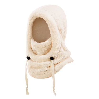 Unisex Plush Balaclava Hats Windproof Warm Ear Protection Cap Children's Hats