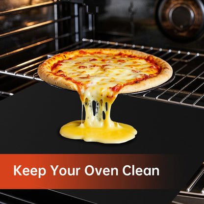New Oven Liners Reusable Non-stick Anti Dirt Protection Pad Heat Resistant BBQ Grill Mat for Barbecue Cooking Baking Accessories