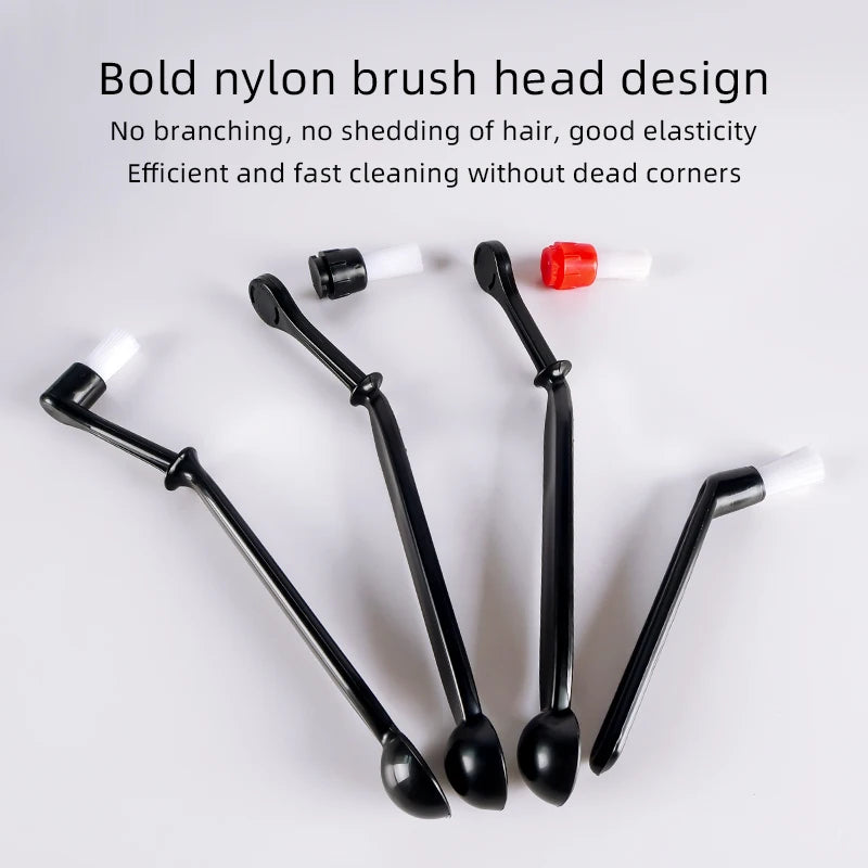Detachable Brush Head High Quality Food Grade Plastics Coffee Cleaning Brush for Coffee Machine