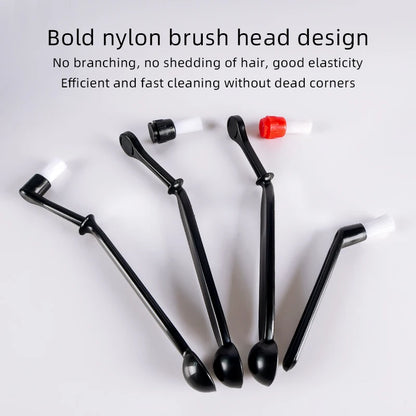 Detachable Brush Head High Quality Food Grade Plastics Coffee Cleaning Brush for Coffee Machine
