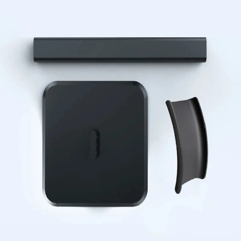 Black Universal Aluminum Alloy Headphone Stand Durable Desktop Gaming Headset Holder Multimedia Accessory for Earphones